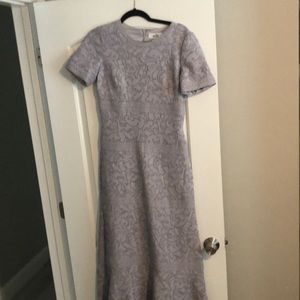 Badgley Mishka light purple gown